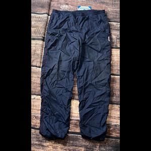 VINTAGE Givenchy Activewear Nylon Pants Navy Men's Large Drawstring